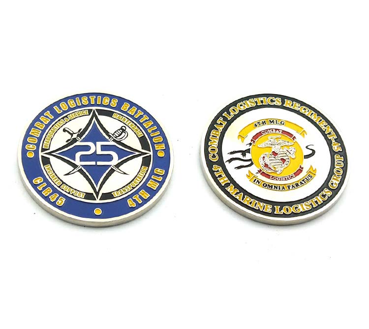 Challenge Coin Die Struck Soft Enamel