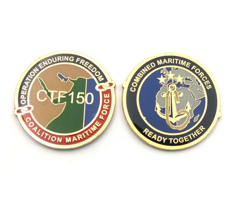 Challenge Coin Die Struck Soft Enamel