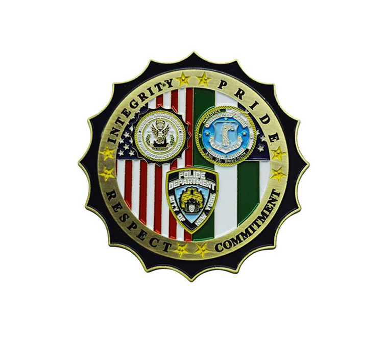 Challenge Coin Die Cast Soft Enamel