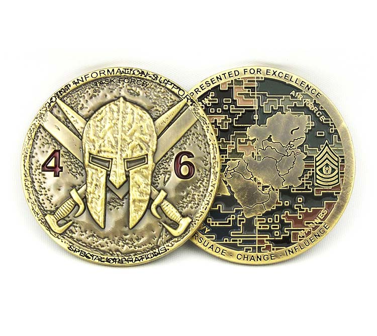 Challenge Coin Die Cast Soft Enamel