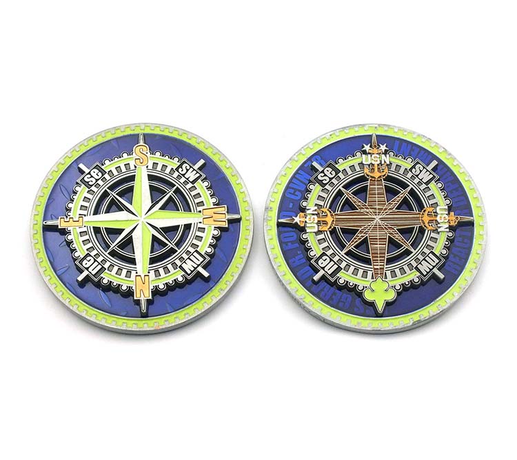 Challenge Coin Die Cast Soft Enamel