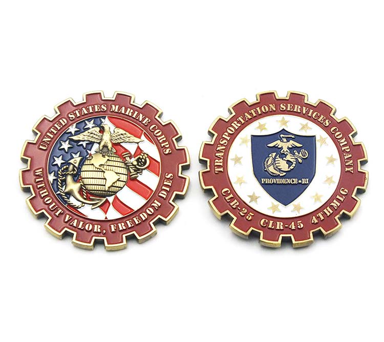 Challenge Coin Die Cast Soft Enamel