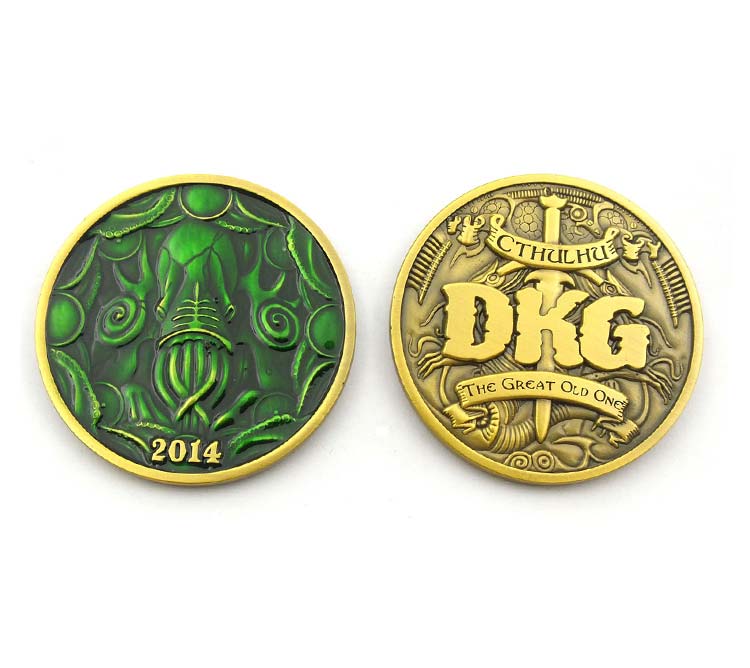 Challenge Coin Die Cast Soft Enamel