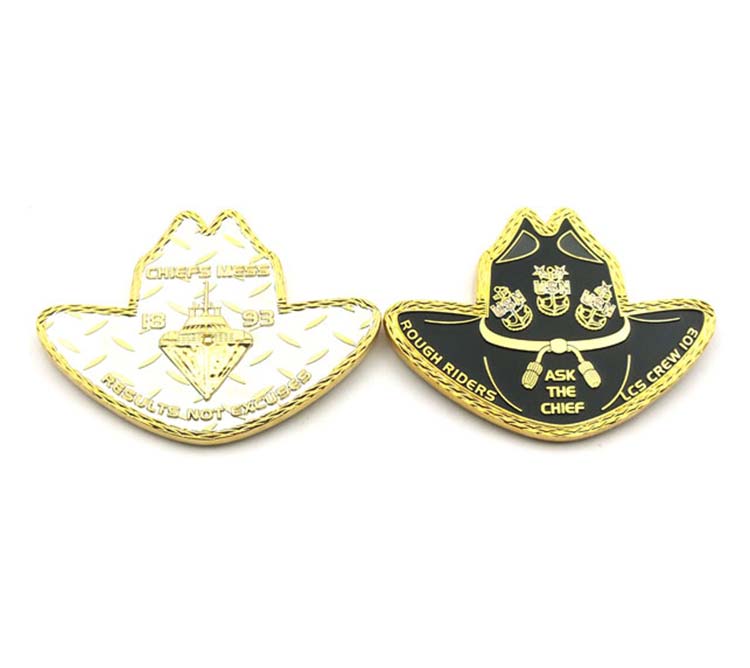 Challenge Coin Die Cast Soft Enamel