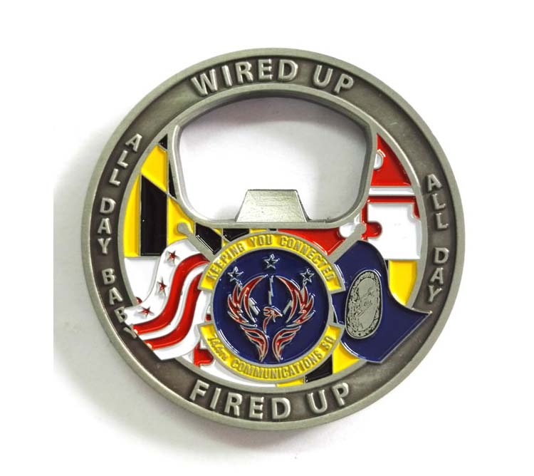 Challenge Coin Die Cast Soft Enamel