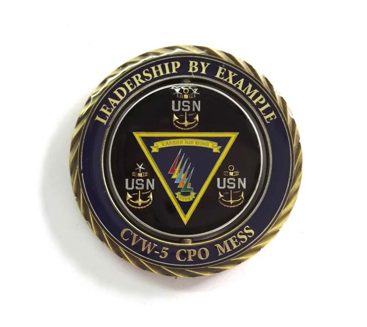 Challenge Coin Die Cast Soft Enamel