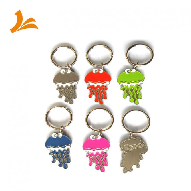 Key Chain Die Struck Soft Enamel