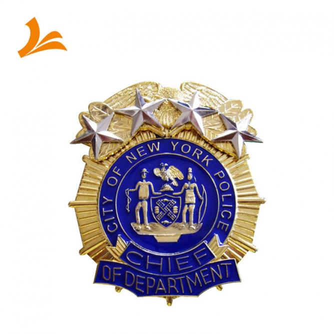 Badge Die Struck Soft Enamel