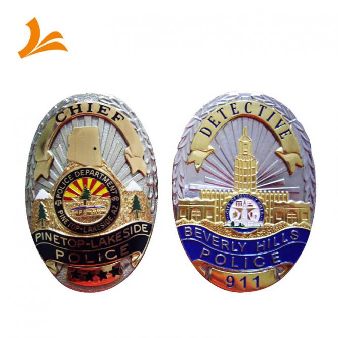 Badge Die Struck Soft Enamel