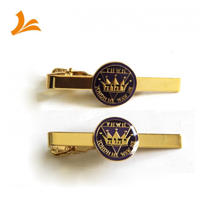 Tie Clip Die Struck SilkScreen Printing